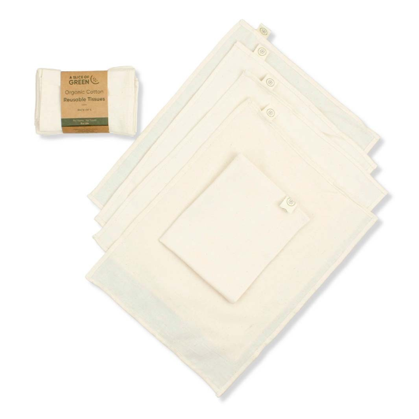Pack of 5 cotton handkerchiefs