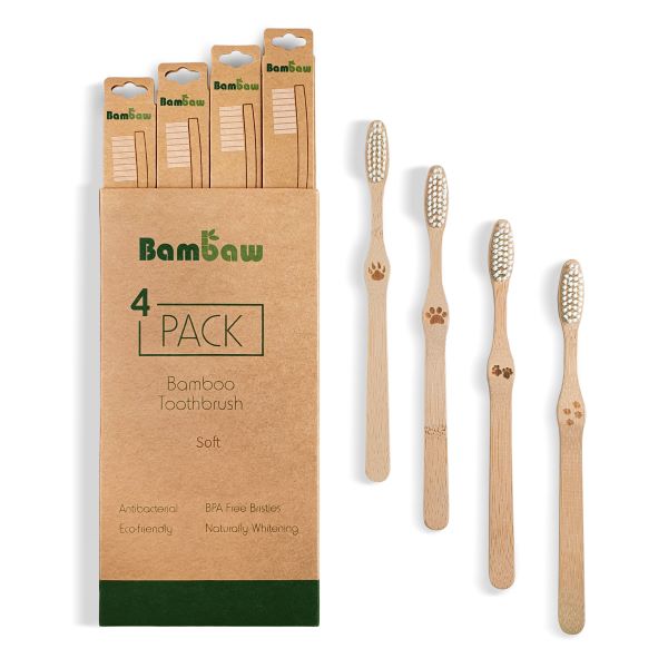 Bambaw toothbrush set Soft bristles