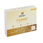 Box of Purum fabric softener sheets in cardboard packaging with a white background