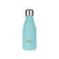 SHO reusable bottle stainless steel lid on aqua 260ml bottle