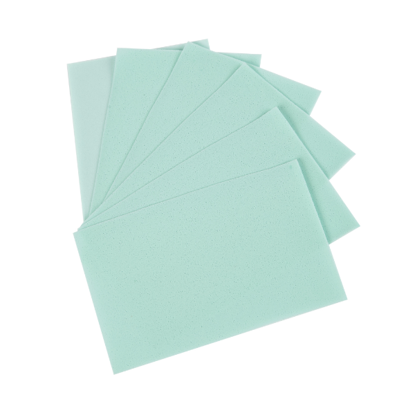 Purum toilet 
cleaning sheets shown fanned out 