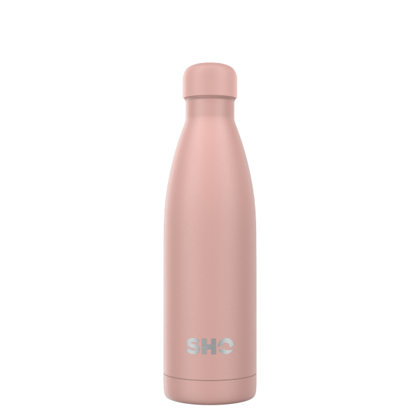Insulated reusable bottle in Dusty rose (a rose shade with rose lid)