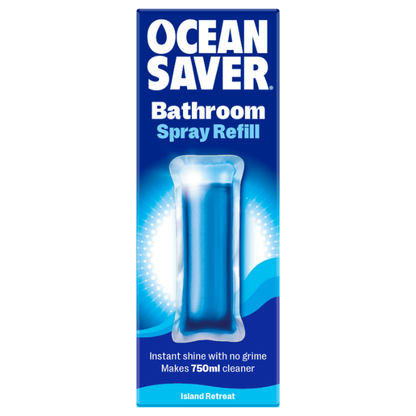 Ocean Saver bathroom cleaning pod in Island Retreat fragrance