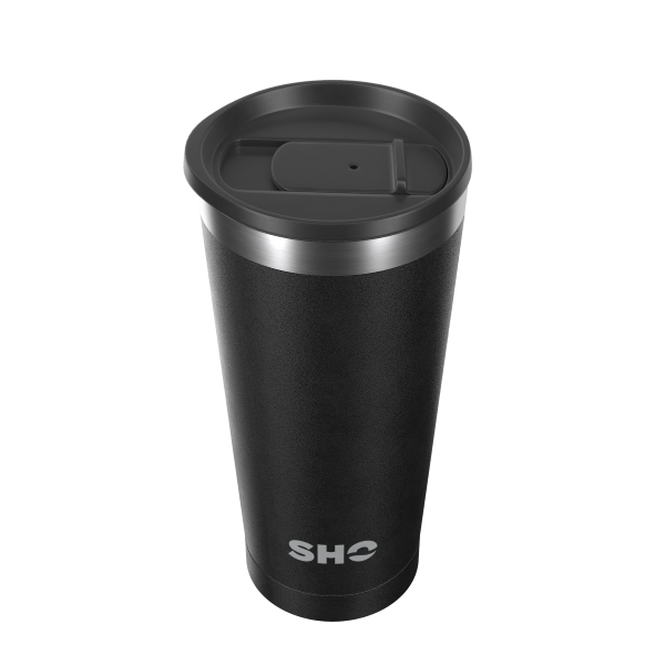 Reusable coffee cup Calix Jet black