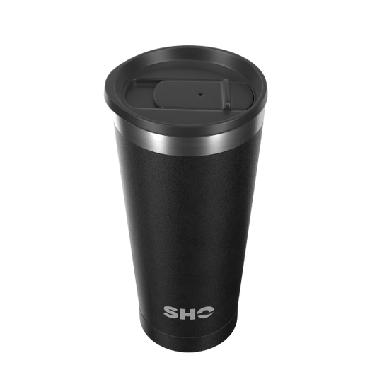 Reusable coffee cup Calix Jet black
