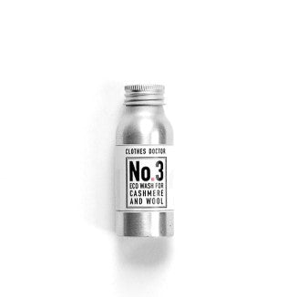 Laundry detergent for cashmere and wool 50g in aluminium bottle