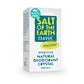 Salt of the Earth crystal deodorant, shown in its cardboard box, close up