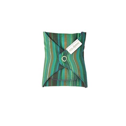 Eco Femme day pad plus shown folded into square