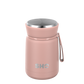 SHO reusable food flask in dusty rose (a sandy pink colour)