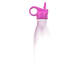 Hot pink straw lid for 260ml SHO bottle