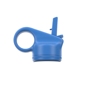 Blue straw lid for 260ml SHO bottle