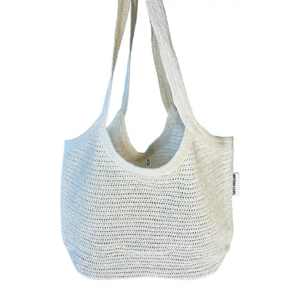 Lace bag in natural pale cream colour 