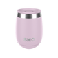 SHO reusable drinks tumbler in Pale lavender with pale lavender slider spill proof lid