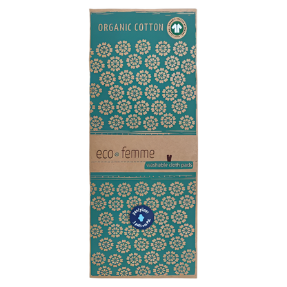 Eco Femme panty liners set of 3 packaging