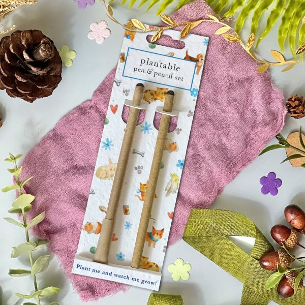 Plantable Pen & Pencil Set
