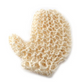 Sisal sponge and scrub exfoliating glove