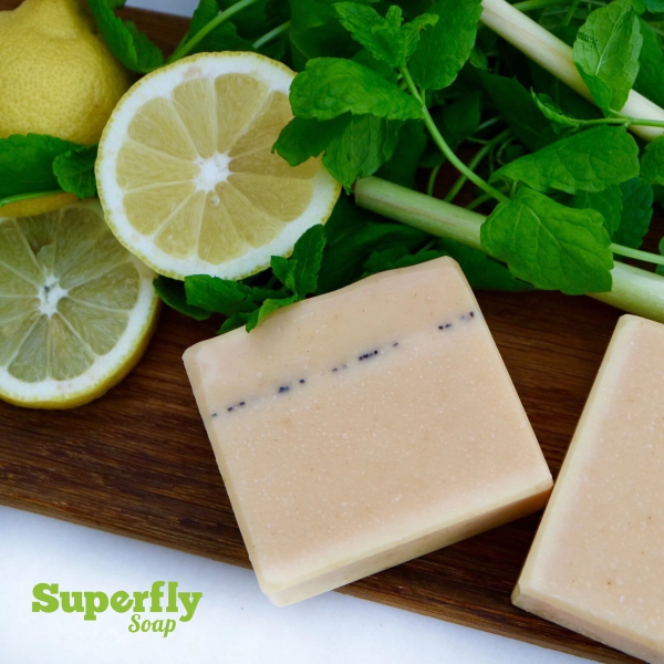 Superfly eco-friendly soap bar Cool lemons