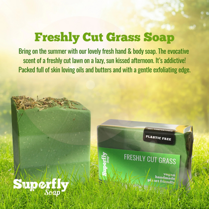 Superfly eco-friendly soap bar Freshly cut grass