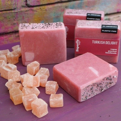 Superfly eco-friendly soap bar Turkish delight
