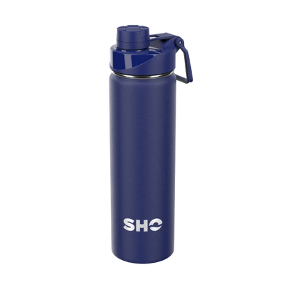 SHO sports bottle in midnight blue colour