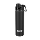 SHO sports bottle in Jet black colour