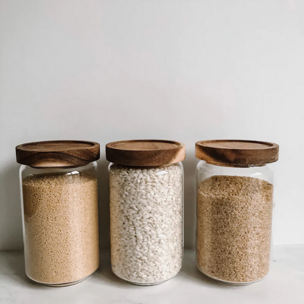 Eco-friendly pantry jars