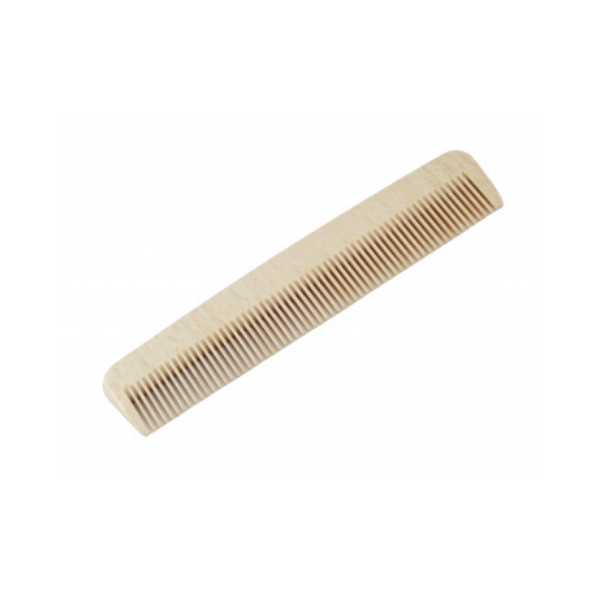 Wooden baby comb
