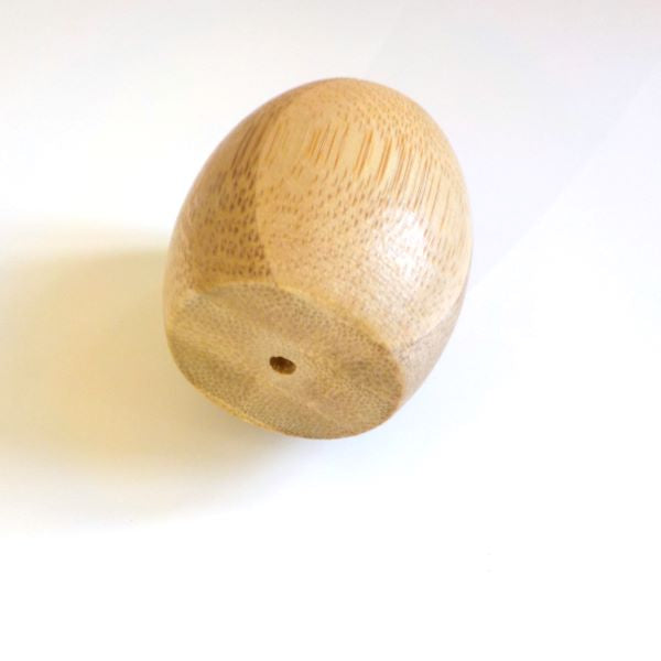 Bamboo toothbrush stand