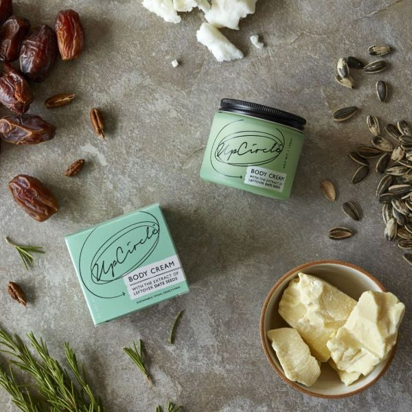 UpCircle body cream with ingredients