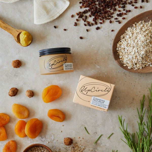 UpCircle cleansing face balm with ingredients