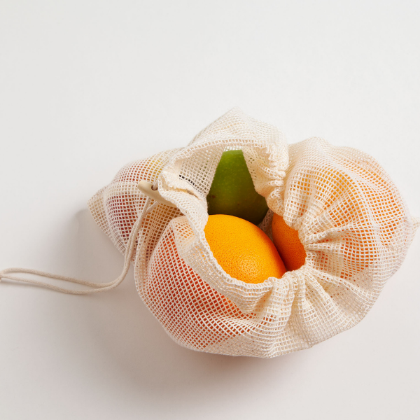 Cotton Mesh produce bag