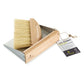 Mini eco-friendly dustpan and brush