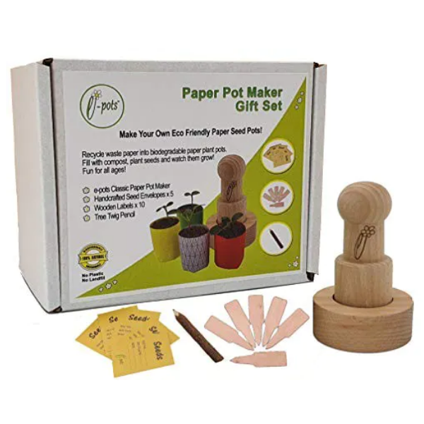 paper plant pot maker Paper pot maker gift set – The Green Turtle