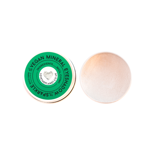 Plastic-free eyeshadow tin Sparkle