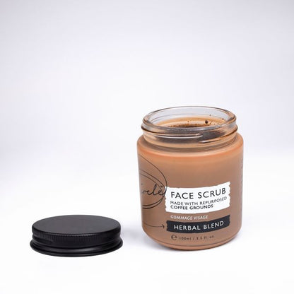 Coffee face scrub Herbal blend