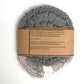 Eco friendly face scrubbies Grey