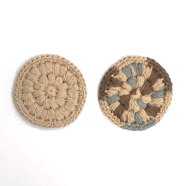 Eco friendly face scrubbies Natural