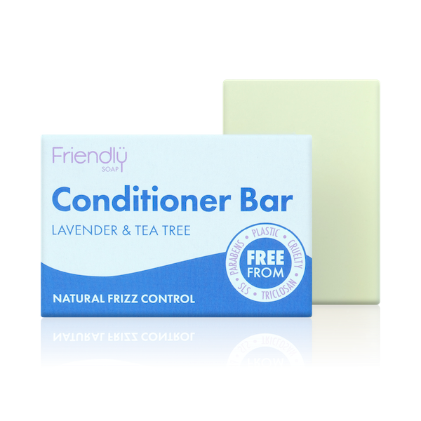 Friendly soap eco-friendly conditioner bar Lavender and tea tree