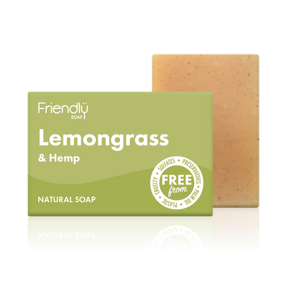 Friendly Soap soap bar Lemongrass and hemp