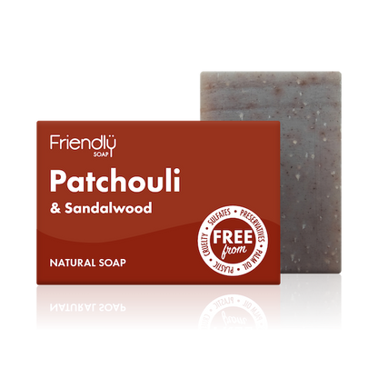 Friendly Soap soap bar Patchouli and sandalwood