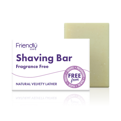 Friendly Soap shaving bar unfragranced
