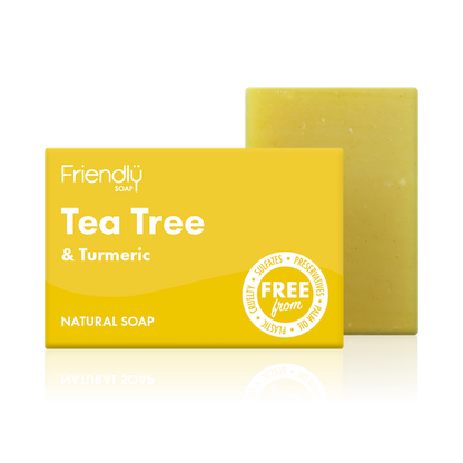 Friendly Soap Soap bar - tea tree and turmeric