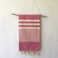 Eco-friendly hammam towel Berry