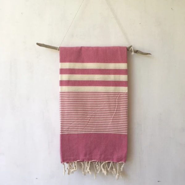 Eco-friendly hammam towel Berry