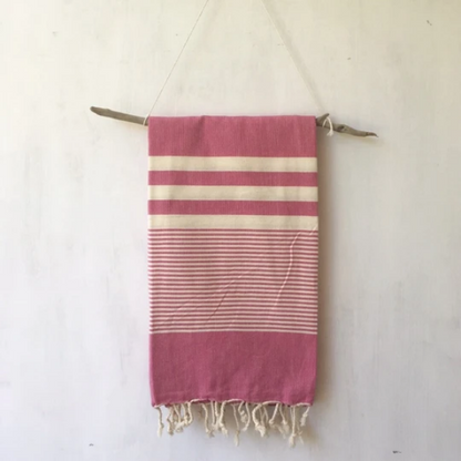 Eco-friendly hammam towel Berry