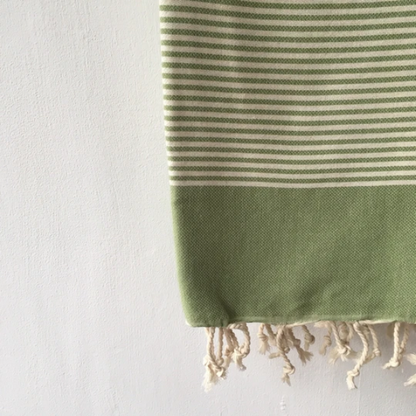 Eco-friendly hammam towel Meadow (green)