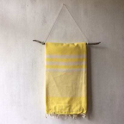Hammam towel saffron (yellow)