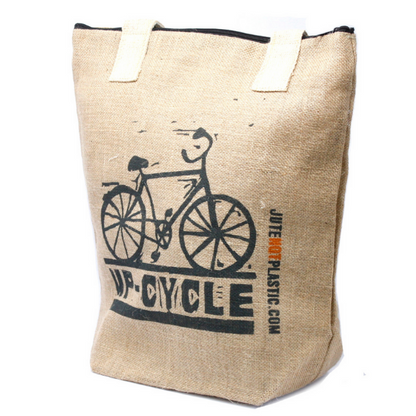 Jute bag upcycle