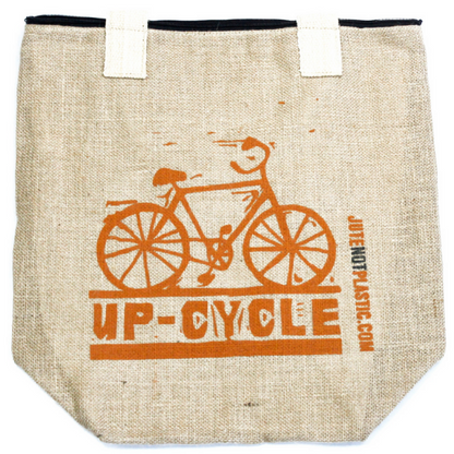 Jute bag upcycle