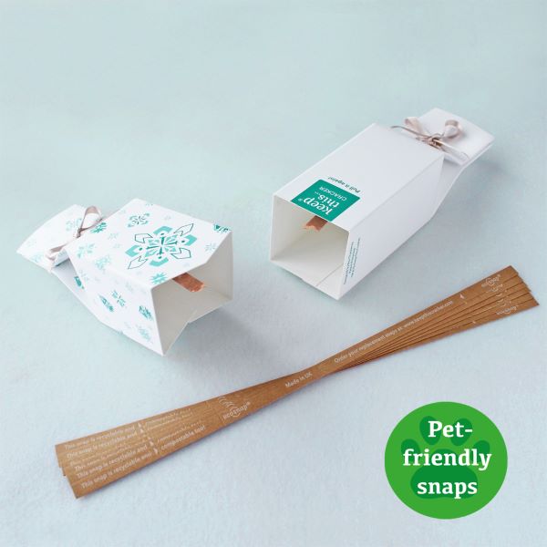 Keep this cracker Reusable Christmas cracker Jewel White